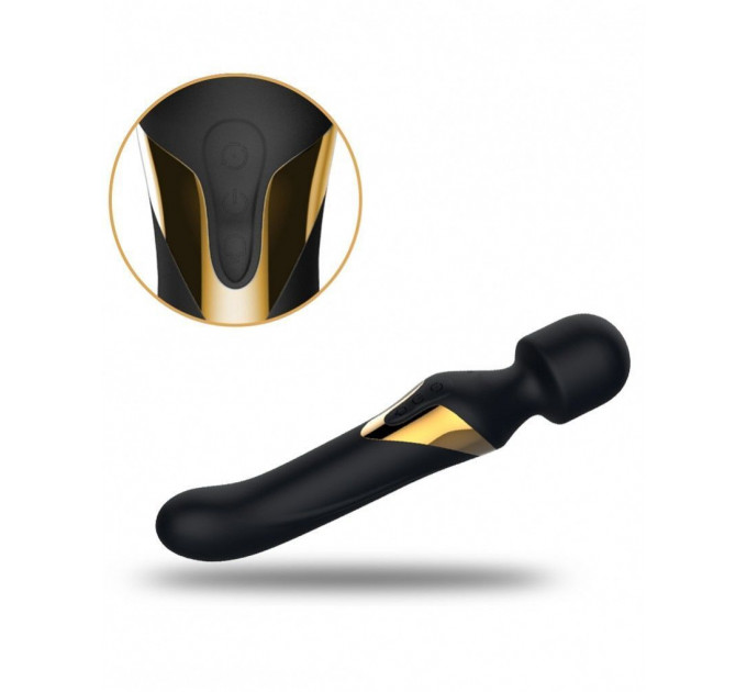 Вибромассажер 2в1 Dorcel Dual Orgasms Gold (мятая упаковка!!!)