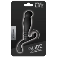 Масажер простати Nexus Glide Black для новачків, ультрастимулювальний, з масажером промежини — Переглянути зображення 2