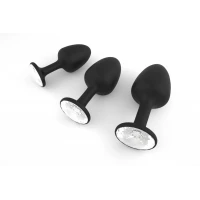 Анальна пробка Dorcel Geisha Plug Diamond M з кулькою всередині, створює вібрації, макс. діам. 3,2см — Просмотреть изображение 4