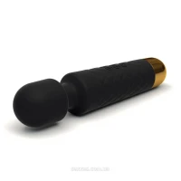 Мінівібромасажер Dorcel Wand Wanderful Black потужний, водонепроникний, 18 режимів роботи — Переглянути зображення 2