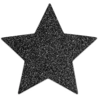 Пестіс - стикини Bijoux Indiscrets - Flash Star Black, наклейки на соски — Переглянути зображення 2