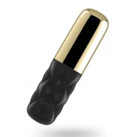 Потужний мінівібратор Satisfyer Sparkling Darling Gold зі знімним ковпачком, 16 режимів роботи — Переглянути зображення 2
