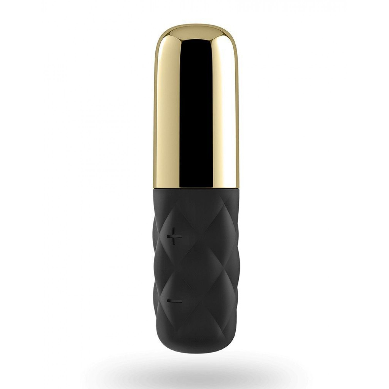 Мощный мини-вибратор Satisfyer Sparkling Darling Gold со съемным колпачком, 16 режимов работы