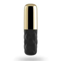 Потужний мінівібратор Satisfyer Sparkling Darling Gold зі знімним ковпачком, 16 режимів роботи — Переглянути зображення 1