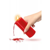 БДСМ-cвічка низькотемпературна Fetish Tentation SM Low Temperature Candle Red — Переглянути зображення 3