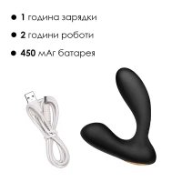 Масажер простати та вібратор точки G з пультом ДК Svakom Vick Black — Переглянути зображення 5