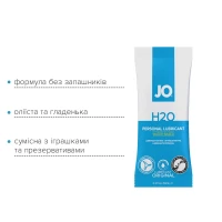 Набір лубрикантів Foil Display Box – JO H2O Lubricant – Original – 12 × 10ml — Просмотреть изображение 4