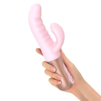Подвійний пульсатор-кролик Love To Love SASSY BUNNY - BABY PINK — Просмотреть изображение 12