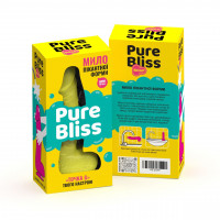 Мыло в форме пениса Pure Bliss MINI Yellow, крафтовое мыло-член, натуральное — Просмотреть изображение 7