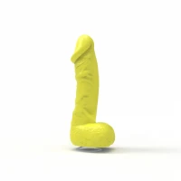 Мило у формі пеніса Pure Bliss MINI Yellow, крафтове мило-член, натуральне — Просмотреть изображение 1