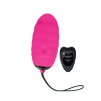 Віброяйце Adrien Lastic Ocean Breeze 2.0 Pink, пульт ДК, дуже потужний мотор, 10 віброрежимів — Переглянути зображення 2
