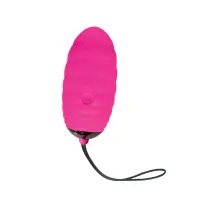 Віброяйце Adrien Lastic Ocean Breeze 2.0 Pink, пульт ДК, дуже потужний мотор, 10 віброрежимів — Переглянути зображення 1