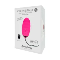 Віброяйце Adrien Lastic Ocean Breeze 2.0 Pink, пульт ДК, дуже потужний мотор, 10 віброрежимів — Переглянути зображення 6