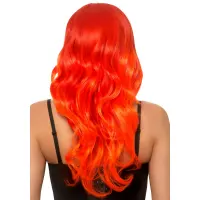 Руда перука омбре Leg Avenue Ombre long wavy wig, довга, локони, 61 см — Просмотреть изображение 2