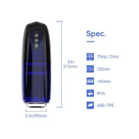 Інтерактивний смарт мастурбатор Magic Motion Xone, імітація фрикцій, 10 режимів, кнопка турбо — Переглянути зображення 2