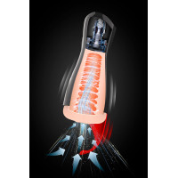 Премиум-вибромастурбатор Real Body - Real Sucking Pussy 2, всасывание, звук, стимуляция промежности — Просмотреть изображение 7