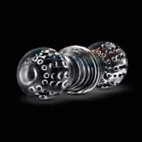 Мастурбатор Blush Rize – Feelz Masturbator – Clear, мультитекстура, ефект вакууму — Переглянути зображення 14