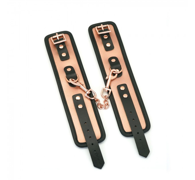 Наручники Liebe Seele Rose Gold Memory Wrist Cuff, натуральна шкіра, золото рожеве