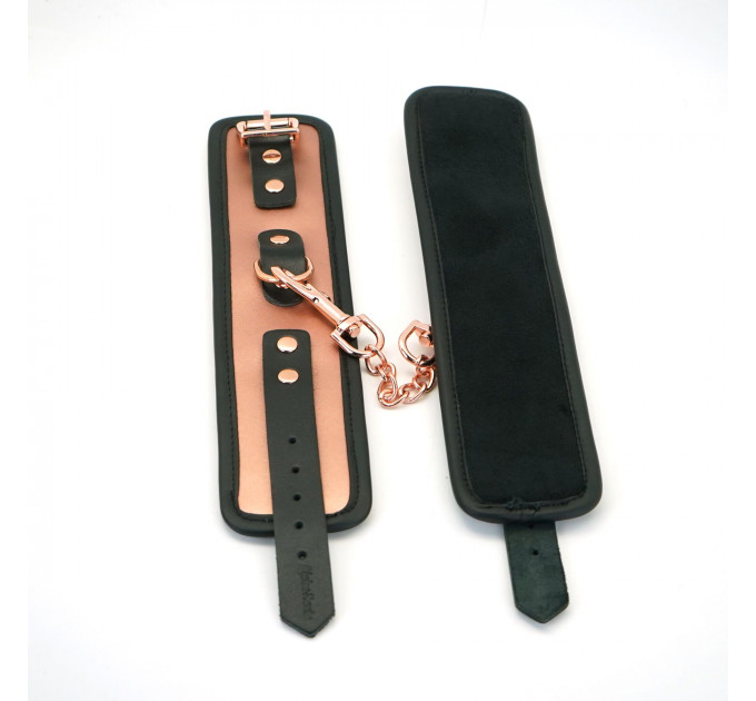 Наручники Liebe Seele Rose Gold Memory Wrist Cuff, натуральна шкіра, золото рожеве
