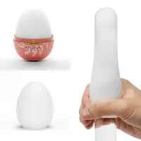Мастурбатор-яйце Tenga Egg Shiny II, щільний TPE, пробник лубриканту 5 мл — Просмотреть изображение 2