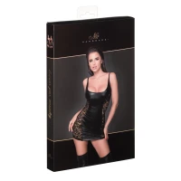 Сукня з мереживними вставками Noir Handmade F229 Powerwetlook dress with lace inserts, XL — Просмотреть изображение 4