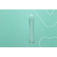 Вибратор с подогревом FairyGasm WowGenie green, подогрев до 42 °C