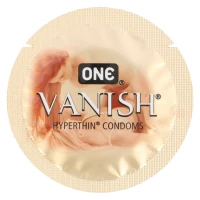 Набір презервативів ONE Vanish Hyperthin, 100 шт, ультратонкі, зі змазкою, паковання-тубус — Переглянути зображення 3