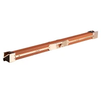 Фіксатор-розпірка LOCKINK Adjustable Spreader Bar Set, коричневий, шкіряний, ремені для шиї, рук/ніг — Переглянути зображення 5