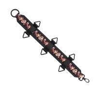 БДСМ-набір LOCKINK The Flowering Serpent Bondage Set, чорний, з малюнком у вигляді змій, 12 предметів — Переглянути зображення 10