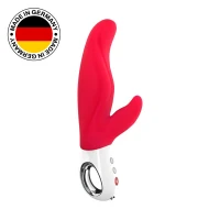 Вібратор-кролик для точки А Fun Factory LADY BI india red, 2 мотори, 12 режимів — Переглянути зображення 1