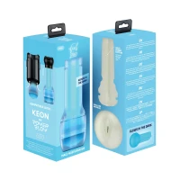 Мастурбатор Kiiroo Feel Glow PBC, сумісний з PowerBlow, Control та Keon, світиться в темряві — Переглянути зображення 8