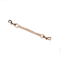 Поножі Liebe Seele Boudoir Amor Ankle Cuffs Black, знімний з’єднувальний ланцюжок — Переглянути зображення 7