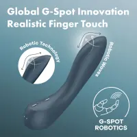 Стимулятор точки G Satisfyer G-Spot Wave 4, ефект пестощів пальчиком, 12 режимів — Переглянути зображення 7