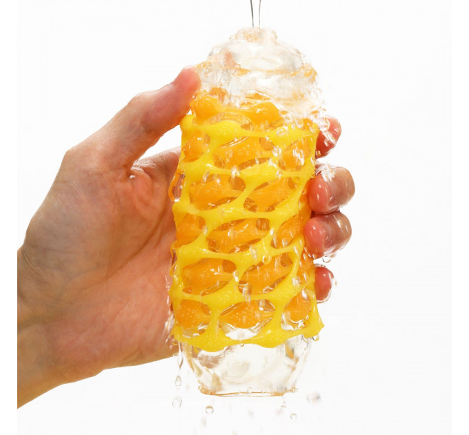 Мастурбатор Tenga ARTE WEAVE, зі щільними вставками для стимуляції, плетена текстура