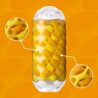 Мастурбатор Tenga ARTE WEAVE, зі щільними вставками для стимуляції, плетена текстура — Переглянути зображення 2