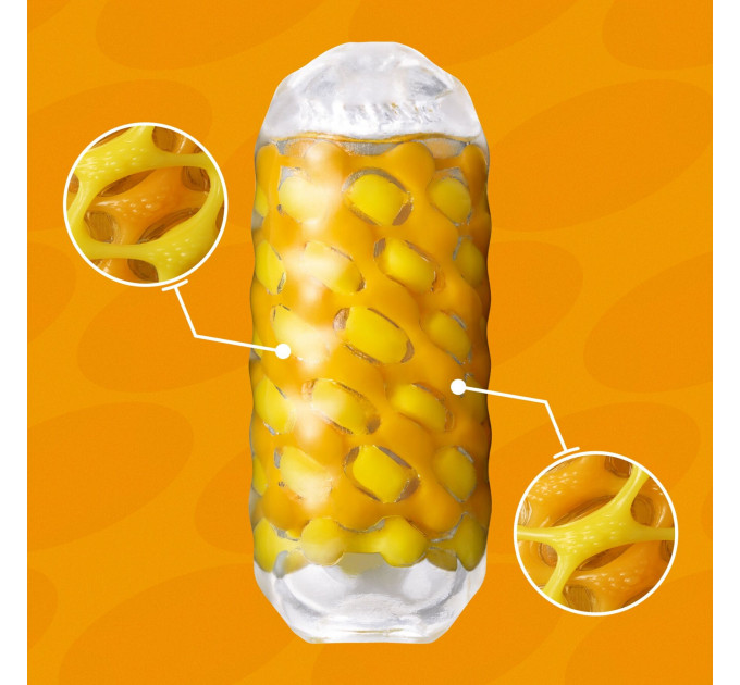 Мастурбатор Tenga ARTE WEAVE, зі щільними вставками для стимуляції, плетена текстура