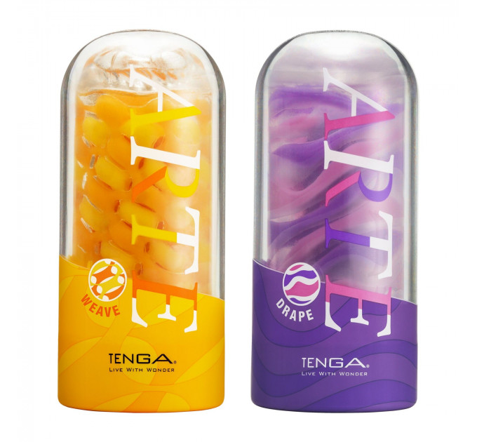 Мастурбатор Tenga ARTE WEAVE, зі щільними вставками для стимуляції, плетена текстура