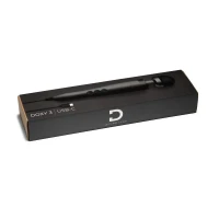 Вібромасажер DOXY3 USB-C Massager MATTE BLACK, кабель USB-C, регульована інтенсивність, компактний — Переглянути зображення 5
