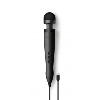 Вібромасажер DOXY3 USB-C Massager MATTE BLACK, кабель USB-C, регульована інтенсивність, компактний — Переглянути зображення 4