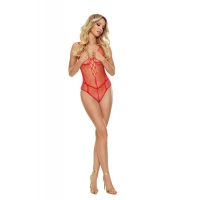 Бодістокінг Passion BS114 One Size, red — Переглянути зображення 1