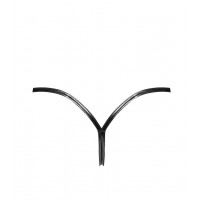 Трусики Noir Handmade P014 Dominae PVC panty with silver clasp XXL — Просмотреть изображение 5