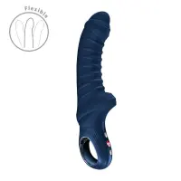 Вібратор для точки G Fun Factory TIGER Nightblue, ребристий, підходить для анальної стимуляції — Просмотреть изображение 1