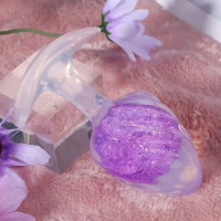 Анальна пробка Liebe Seele Icecream-shaped Crystal Anal Plug - Purple Medium — Переглянути зображення 4