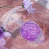 Анальная пробка Liebe Seele Icecream-shaped Crystal Anal Plug - Purple Medium — Просмотреть изображение 4