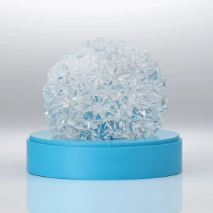 Мастурбатор Tenga Geo Coral Clear, новий матеріал, об’ємні зірки