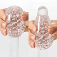 Мастурбатор Tenga Geo Coral Clear, новий матеріал, об’ємні зірки — фото 3