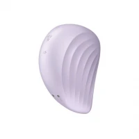 Вакуумний кліторальний стимулятор із вібрацією Satisfyer Pearl Diver Violet — Переглянути зображення 5