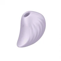 Вакуумний кліторальний стимулятор із вібрацією Satisfyer Pearl Diver Violet — Переглянути зображення 2