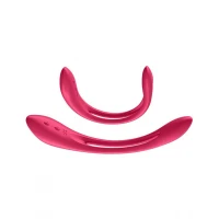Універсальний гнучкий вібратор для пар Satisfyer Elastic Joy Red — Просмотреть изображение 4