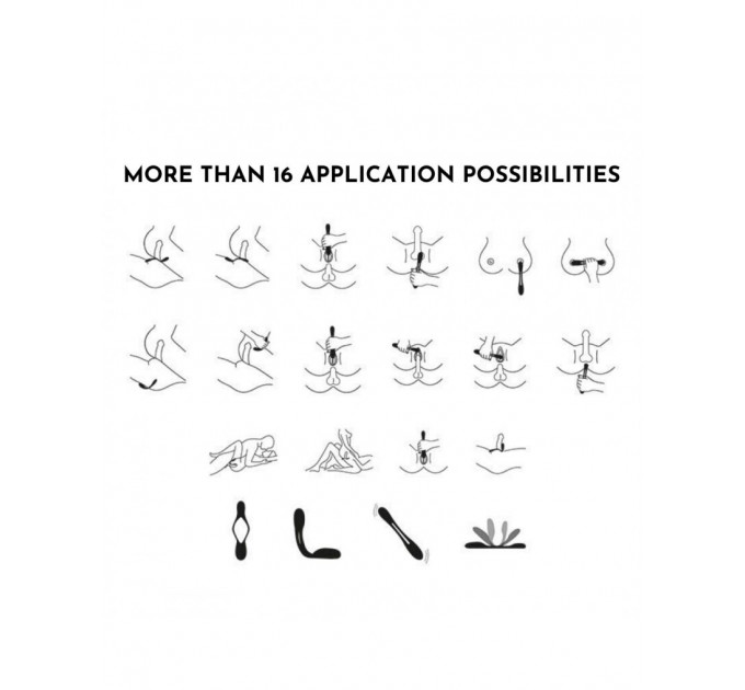 Універсальний гнучкий вібратор для пар Satisfyer Elastic Joy Red